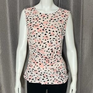 DKNY Women’s Sleeveless Laid Bare Chic Blouse